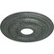 Ekena Millwork Galway Ceiling Medallion (Canopies up to 3 1/4"), 15 3/4"OD x 3 1/4"ID x 1"P, Athenian Green Crackle CM15GAAGC - alternate 3